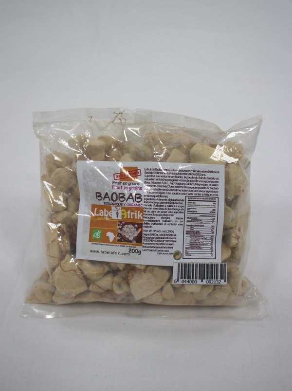 Fruit en grains de baobab 200 gr